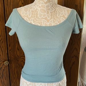 Charlotte Russe Off the Shoulder Top